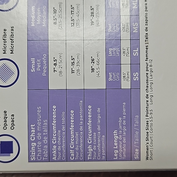 SIGVARIS 842N STYLE WOMEN SOFT OPAQUE CLOSED TOE THIGH HIGHS 20-30 MMHG - Picture 3 of 8